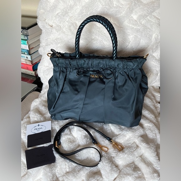 PRADA Tessuto Bow Bag - Picture 14 of 15